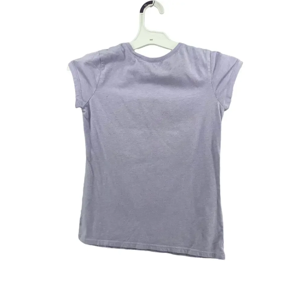 The Children's Place Girls' Purple Girl Squad T-Shirt Youth Size Large 10/12